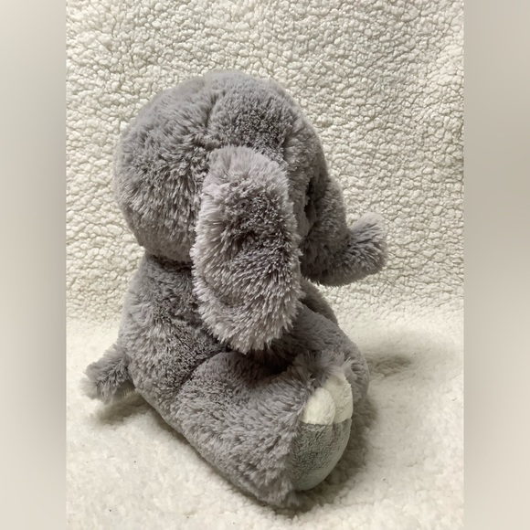 AURORA World 2020 Grey Elephant 8.5 inch Plush Stuffed Animal Toy - Picture 4 of 7